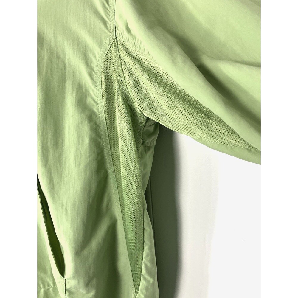 Coolibar Hooded UPF 50+ Sun Protection Nylon Jacket Lime Green Size XL - Picture 5 of 8